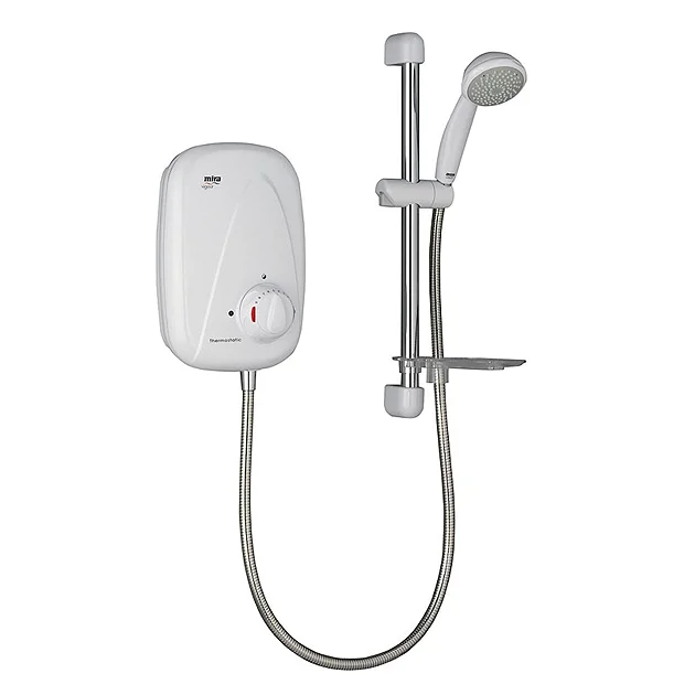 Mira - Vigour Thermostatic Power Shower - White & Chrome 4 Mira - Vigour Thermostatic Power Shower - White & Chrome - Image 2