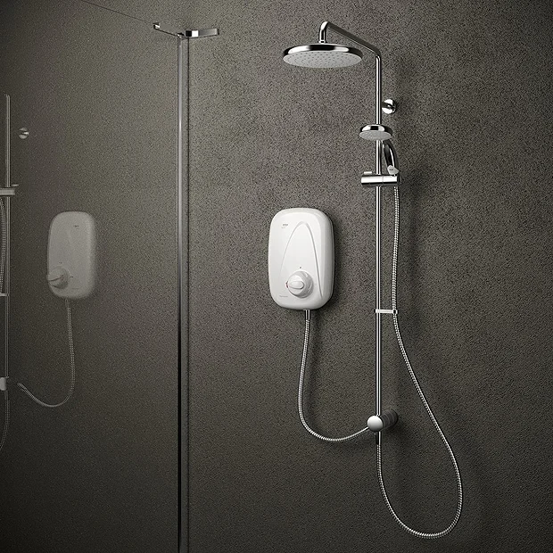 Mira Vigour Dual Outlet Thermostatic Power Shower 3 Mira Vigour Dual Outlet Thermostatic Power Shower