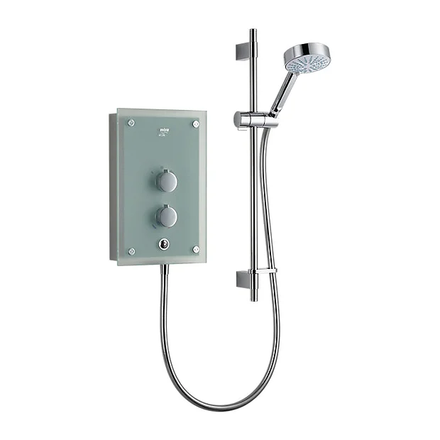 Mira - Azora 9.8kw Thermostatic Electric Shower - Frosted Glass 4 Mira - Azora 9.8kw Thermostatic Electric Shower - Frosted Glass - Image 2