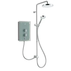 Mira Azora Dual 9.8 KW Electric Shower - Frosted Glass -Triton Sales Store 1.1634.156 d1