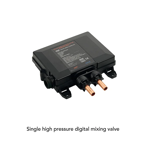 Mira Platinum Ceiling Fed Digital Shower - Pumped 8 Mira Platinum Ceiling Fed Digital Shower - Pumped - Image 6