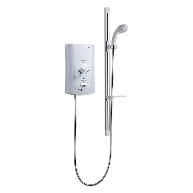Mira - Advance Flex Low Pressure 9.0kw Thermostatic Electric Shower - White & Chrome 4 Mira - Advance Flex Low Pressure 9.0kw Thermostatic Electric Shower - White & Chrome - Image 2