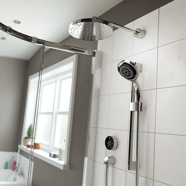 Mira Platinum Dual Rear Fed Digital Shower - High Pressure 3 Mira Platinum Dual Rear Fed Digital Shower - High Pressure