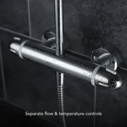 Mira Coda Pro ERD Thermostatic Bar Shower Mixer - Chrome