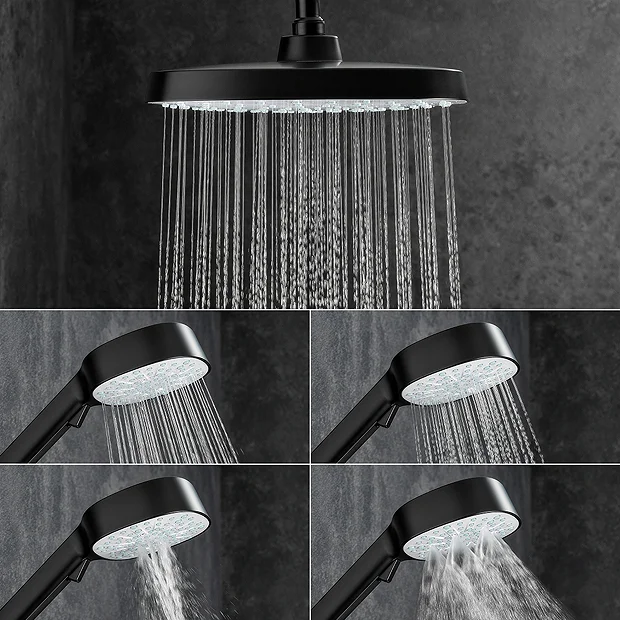 Mira Opero Dual Matt Black Thermostatic Mixer Shower 3 Mira Opero Dual Matt Black Thermostatic Mixer Shower