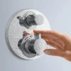 Hansgrohe Ecostat S Thermostat 1 Function Concealed Finish Set -Triton Sales Store 15757000 d1