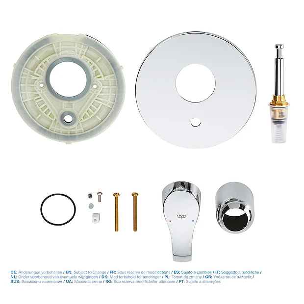 Grohe Eurosmart Single Lever Bath Shower Mixer Trim 3 Grohe Eurosmart Single Lever Bath Shower Mixer Trim