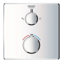 Grohe Grohtherm 2-Outlet Thermostatic Shower Mixer Trim With Diverter Valve -Triton Sales Store 24079000 l2