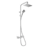 Hansgrohe Vernis Shape EcoSmart Showerpipe 230 Thermostatic Shower Mixer - Chrome -Triton Sales Store 26097000.aii