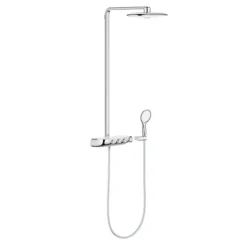 Grohe Rainshower SmartControl 360 DUO Shower System - Moon White