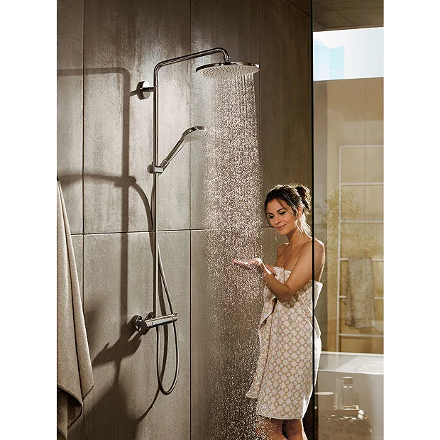 Hansgrohe Croma Select S Showerpipe 280 Thermostatic Shower Mixer 3 Hansgrohe Croma Select S Showerpipe 280 Thermostatic Shower Mixer