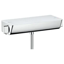 Hansgrohe Raindance Select S 150 With Ecostat Select Thermostatic Shower Mixer - White/Chrome