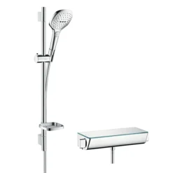 Hansgrohe Raindance Select E 120 With Ecostat Select Thermostatic Shower Mixer - Chrome