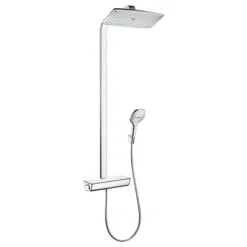 Hansgrohe Raindance E Showerpipe 360 Thermostatic Shower Mixer - Chrome -Triton Sales Store 27112000 l