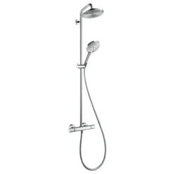 Hansgrohe Raindance S Showerpipe 240 EcoSmart 9 L/min Thermostatic Shower Mixer