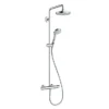 Hansgrohe Croma Select S EcoSmart Showerpipe 180 Thermostatic Shower Mixer