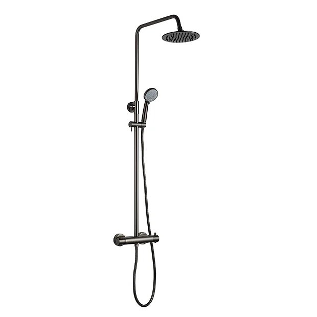 JTP Vos Brushed Black Thermostatic Shower 4 JTP Vos Brushed Black Thermostatic Shower - Image 2