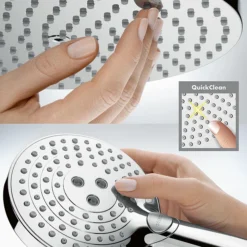 Hansgrohe Raindance Select S Showerpipe 240 Thermostatic Shower Mixer - Chrome 12 Hansgrohe Raindance Select S Showerpipe 240 Thermostatic Shower Mixer - Chrome -Triton Sales Store 27633000 d8