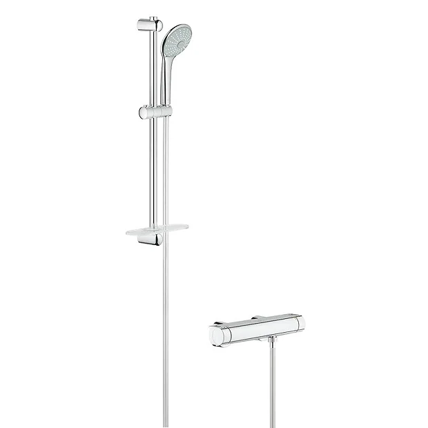 Grohe Grohtherm 2000 Thermostatic Shower Mixer And Kit 4 Grohe Grohtherm 2000 Thermostatic Shower Mixer And Kit - Image 2