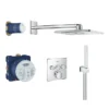 Grohe Grohtherm SmartControl Square Perfect Shower Set With Rainshower 310 SmartActive 1 Grohe Grohtherm SmartControl Square Perfect Shower Set With Rainshower 310 SmartActive -Triton Sales Store 34706000 ndetail1