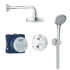 Grohe Grohtherm Perfect Shower Set With Rainshower Cosmopolitan 160 1 Grohe Grohtherm Perfect Shower Set With Rainshower Cosmopolitan 160 -Triton Sales Store 34735000 l