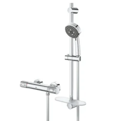 Grohe Precision Feel Thermostatic Shower Mixer 1/2" With Shower Set -Triton Sales Store 34791000 d3