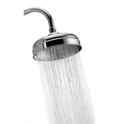 Aqualisa - Aquatique Thermo Concealed Thermostatic Valve With 5" Drencher Head & Arm - Chrome