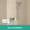 Hansgrohe Vernis Blend Exposed Single Lever Shower Mixer - Chrome -Triton Sales Store 71640000ai2