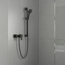 Hansgrohe Vernis Shape Exposed Single Lever Shower Mixer - Matt Black 7 Hansgrohe Vernis Shape Exposed Single Lever Shower Mixer - Matt Black -Triton Sales Store 71650670ai1