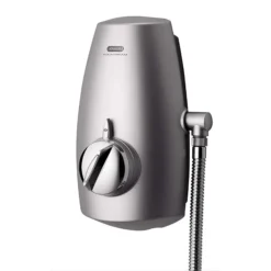Aqualisa - Aquastream Thermo Power Shower With Adjustable Head - Satin Chrome -Triton Sales Store 813.40.01 d1