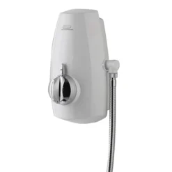 Aqualisa - Aquastream Thermo Power Shower With Adjustable Head - White/Chrome -Triton Sales Store 813.40.21 d1