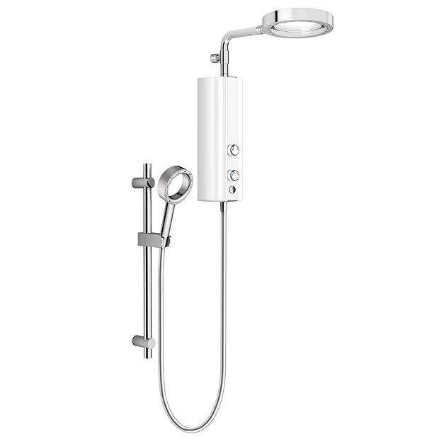AQUAS AquaMax Flex Manual X-Jet 9.5KW White Electric Shower 4 AQUAS AquaMax Flex Manual X-Jet 9.5KW White Electric Shower - Image 2