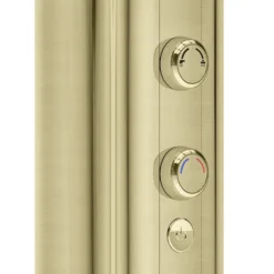AQUAS AquaMax Flex Manual Smart 9.5KW Brushed Brass Electric Shower -Triton Sales Store a000524 d1
