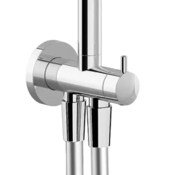 AQUAS Aquamax Pro With Column Manual 9.5kw Full Chrome Electric Shower -Triton Sales Store a000529 d4