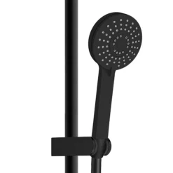 AQUAS Aquamax Pro With Column Manual 9.5kw Matt Black Electric Shower -Triton Sales Store a000530 d2