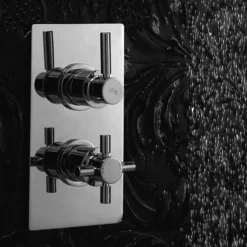 Hudson Reed Tec Pura Twin Concealed Thermostatic Shower Valve -Triton Sales Store a3003vd