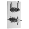 Ultra Traditional Beaumont Twin Thermostatic Shower Valve - Chrome -Triton Sales Store a3050 ln