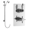 Ultra Beaumont Twin Thermostatic Shower Valve + Slider Rail Kit -Triton Sales Store a3050a3211nwl
