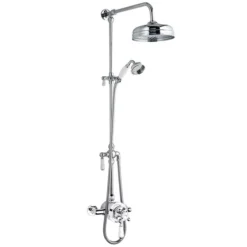 Hudson Reed Traditional Exposed Shower Valve, Riser Kit, Diverter & Shower Rose -Triton Sales Store a3091eam312nd1