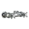 Hudson Reed Traditional Thermostatic Shower Valve & Rigid Riser Kit