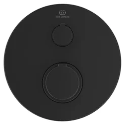 Ideal Standard Silk Black Ceratherm T100 Built-In Thermostatic 1 Outlet Shower Mixer 7 Ideal Standard Silk Black Ceratherm T100 Built-In Thermostatic 1 Outlet Shower Mixer -Triton Sales Store a5813xg d1