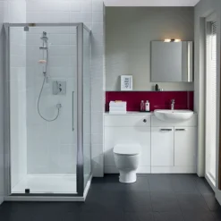 Ideal Standard Connect Easybox Slim Built-in Shower Mixer With Square Faceplate