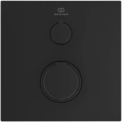 Ideal Standard Silk Black Ceratherm C100 Built-In Thermostatic 1 Outlet Shower Mixer 7 Ideal Standard Silk Black Ceratherm C100 Built-In Thermostatic 1 Outlet Shower Mixer -Triton Sales Store a6956xg d1