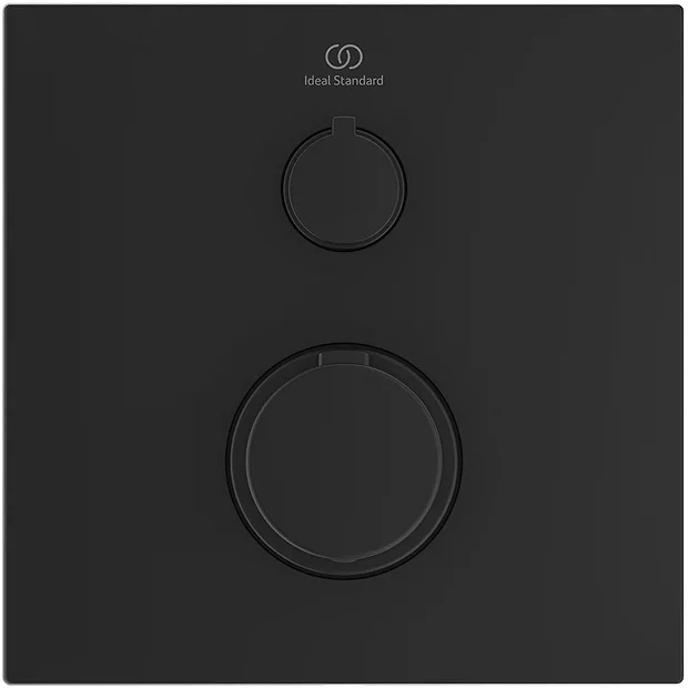 Ideal Standard Silk Black Ceratherm C100 Built-In Thermostatic 1 Outlet Shower Mixer 5 Ideal Standard Silk Black Ceratherm C100 Built-In Thermostatic 1 Outlet Shower Mixer - Image 3