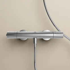 Ideal Standard Ceratherm T100 Exposed Thermostatic Bar Shower Mixer - A7239AA