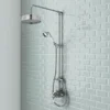 Nuie Traditional Luxury Rigid Riser Kit With Diverter & Dual Exposed Shower Valve 2 Nuie Traditional Luxury Rigid Riser Kit With Diverter & Dual Exposed Shower Valve -Triton Sales Store am318ity309detail1