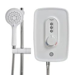 Triton Danzi 9.5kw Electric Shower - White -Triton Sales Store ardanz08w d3 1