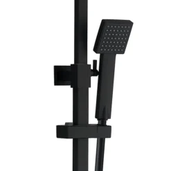 Arezzo Modern Square Thermostatic Shower (300 X 300mm Head - Matt Black) -Triton Sales Store arz3mbh d1