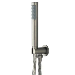 Arezzo Gunmetal Grey Concealed Individual Diverter + Thermostatic Control Valve With Handset + Wall Mounted Shower Head 13 Arezzo Gunmetal Grey Concealed Individual Diverter + Thermostatic Control Valve With Handset + Wall Mounted Shower Head -Triton Sales Store arzgmisvpk4 n d4