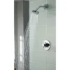 Aqualisa - Aspire DL Concealed Thermostatic Shower Valve With Wall Mounted Fixed Head -Triton Sales Store asp001cf d2